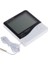 Buffer® Iç ve Dış Ortam Sıcaklığını Ölçebilen LCD Ekran Saat Göstergeli Alarmlı Nem Ölçer Termometre 4