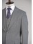 Modern ve Şık Yelekli Erkek Takım Elbise - Slim Fit Viskon KARIŞIMLI-KAW1001S 3
