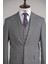 Modern ve Şık Yelekli Erkek Takım Elbise - Slim Fit Viskon KARIŞIMLI-KAW1001S 5