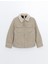 Yeni Sezon Pelüş Yaka Erkek Çocuk Kaşe Mont 1
