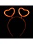 - Glow Stick Karanlıkta Yanan Fosforlu Kalp Taç 12 Adet 5