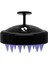 Duştada Kullanilabilen Saç Bakım ve Masaj Fırçası - Siyah 1