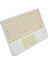 Touchpad Uyumlu Bluetooth Klavye Slim Kablosuz Wifi Q Klavye 2