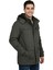 Erkek Spor Kanvas Kapüşonlu Parka M2665 BGL-ST04959 3