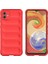 Samsung Galaxy A06 Kılıf Optimum Silikon - Kırmızı 3