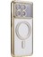 Xiaomi Poco X6 Pro Joke Simli Magneticsafe Kılıf - GOLD-(5796) - F183K199-U78183 3