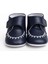 Soft Suni Deri Lacivert Cırt Cırtlı Bebek Ayakkabı 18 Numara 2