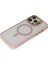iPhone 15 Pro Kılıf Roblox Lens Magsafe Standlı Kapak - Pudra 4