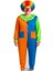 Palyaço Kostüm Seti 150 Cm Peruk + Burun + Kostüm 2