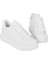 Bull Bağcıklı Tarz Erkek Rahat Beyaz Sneaker 6