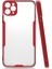 iPhone 11 Pro Kılıf Platin Silikon - Kırmızı 1