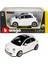 Buğz S00022106 Burago 1/24 Fiat 500 2007 Beyaz -Sun 3
