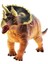 Buğz Yumuşak Plastik Dinozor Figür - Triceratops 5