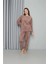 Polar Kadın Pijama Takımı Sütlü Kahve 5