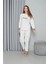 Polar Kadın Pijama Takımı Ekru 1