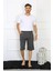Erkek Pamuk Antrasit Kapri 2