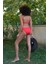 Kadın Destekli Fiyonklu Alt Üst Kırmızı Bikini Takım 5