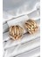 Pirinç Gold Renk Vintage Kadın Küpe 1