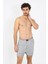 Erkek Penye Boxer Gri 1