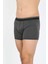 Erkek Pamuk Likralı Boxer Antrasit 3
