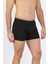 Erkek Pamuk Likralı Boxer Siyah 3