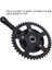 Bisiklet Krank Seti Tek Hızlı 44T Crankset Alüminyum Alaşım 170MM Krank Bisiklet Aksesuarları (Yurt Dışından) 2
