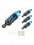 4pcs Alüminyum Alaşım Şok Emiciler Damper Damper Tamiya Tt-01 TT01 Tt-02 TT02 1/10 Rc Araba Yükseltme Parçaları Mavi (Yurt Dışından) 1