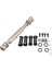 1 Set Metal Arka Orta Şaftı Evrensel Şanzıman Kiti ve 1 Set 12MM Alüminyum Tekerlek Hex Adaptörleri Uzun 29MM (Yurt Dışından) 1
