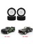 2 Set Rc Araba Parçası 1 Set Rc Araç Tekerlek Lastik Lastikleri ve 1 Set Arka Tekerlek Koltuk Hub Taşıyıcı (Yurt Dışından) 4