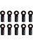 20PCS Metal M3 Bağlantı Team Rod 1/10 Rc Car Prwler Axıal SCX10 D90 D110 - 10 Pcs Siyah &amp 10 Pcs Gümüş (Yurt Dışından) 2
