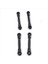 3x PX9300-04 Şok Emici Bağlantı PX9300 PX9300 Px 9300 9301 9302 1/18 Rc Araba Yedek Parçaları (Yurt Dışından) 4