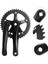 Bisiklet Crankset 130BCD 44T 170MM Yol Bisiklet Krank Seti Krank Kolları Alt Braket Bisiklet Parça Kilitlenmesi (Yurt Dışından) 3