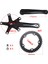 Bisiklet Crankset 130BCD 44T 170MM Yol Bisiklet Krank Seti Krank Kolları Alt Braket Bisiklet Parça Kilitlenmesi (Yurt Dışından) 4