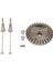 2 Set Rc Araç Parçası 1 Set Metal Arka Mili Dogbone &amp 1 Set Metal Diferansiyel Sürüş Dişlileri (Yurt Dışından) 1