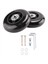 2 Set Bagaj Bavul Yedek Tekerlekler Od 80MM (Yurt Dışından) 2