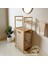 Bambu Eco-Lıte Basıc Kirli Sepetli 2 Raflı Banyo Düzenleyici Çamaşır Sepeti DB-0031 1