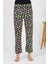 Kadın Penye Smile Desenli Tek Alt Pijama 4