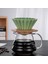 2x Kahve Filtresi Seramik Kahve Damma Seti V60 Dripper Çıkarılabilir Dripper Stand Kahve Hunisi Yeşil (Yurt Dışından) 3