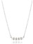Kadınlar Için Zirkonyum Tasarımlı Tek Sıra Inci Kolye (Yurt Dışından) 1