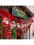 Yeni Noel Partisi Dekorasyon Kapı Asma Bunting Noel Askıları Atmosfer Dekorasyon Askıları (Yurt Dışından) 4