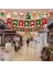 Yeni Noel Partisi Dekorasyon Kapı Asma Bunting Noel Askıları Atmosfer Dekorasyon Askıları (Yurt Dışından) 4