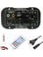 12V 24V Bluetooth Amplifikatör Kartı Hıfı Bas Amplifikatör Kartı Fm Subwoofer 10 Inç Subwoofer Hoparlör (Abd Fişi) Için 30-120W (Yurt Dışından) 4