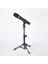 2x Mini Masa Tipod Mikrofon Mikrofon Mikrofon Stand Tutucu Toplantılar Için 3/8 Inçlik Dişli Konferanslar Konferanslar ve Vb (Yurt Dışından) 2