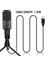 Pc USB Mikrofon Podcast Kondenser Mikrofonu Akış Oyun Podcast Kayıt Dizüstü Bilgisayar Için Katlanabilir Tripodlu (Yurt Dışından) 2