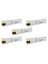 5x Gigabit RJ45 Sfp Modülü 10/100/1000MBPS Sfp Bakır RJ45 Sfp Alıcı -Verici Gigabit Ethernet Anahtarı (Yurt Dışından) 1