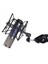 3x Mikrofon Şok Montaj Ayarlanabilir Montaj Kayıt Mikrofon Standı Metal Braket Pod Mikrofon Standı (Siyah) (Yurt Dışından) 2