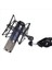 2x Mikrofon Şok Montaj Ayarlanabilir Montaj Kayıt Mikrofon Standı Metal Braket Pod Mikrofon Standı (Siyah) (Yurt Dışından) 2