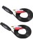 2x 1 5m/ 5ft Stereo Ses Ayırıcı Yama Y Kablo Kordonu 1 Xlr Dişi - 2 Rca Erkek Fiş (Yurt Dışından) 1