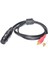 2x 1 5m/ 5ft Stereo Ses Ayırıcı Yama Y Kablo Kordonu 1 Xlr Dişi - 2 Rca Erkek Fiş (Yurt Dışından) 5