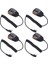 4x Hoparlör Mikrofon Mikrofon Baofeng Uv-5r UV5R Uv-5re Uv-B6 Bf-Bf-Uvb2 Baofeng Iki Yürüyor (Yurt Dışından) 1